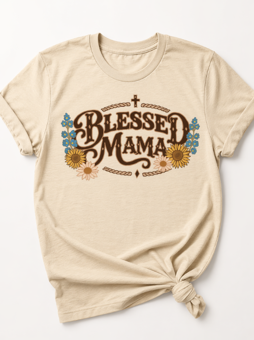 Blessed Mama T-Shirt