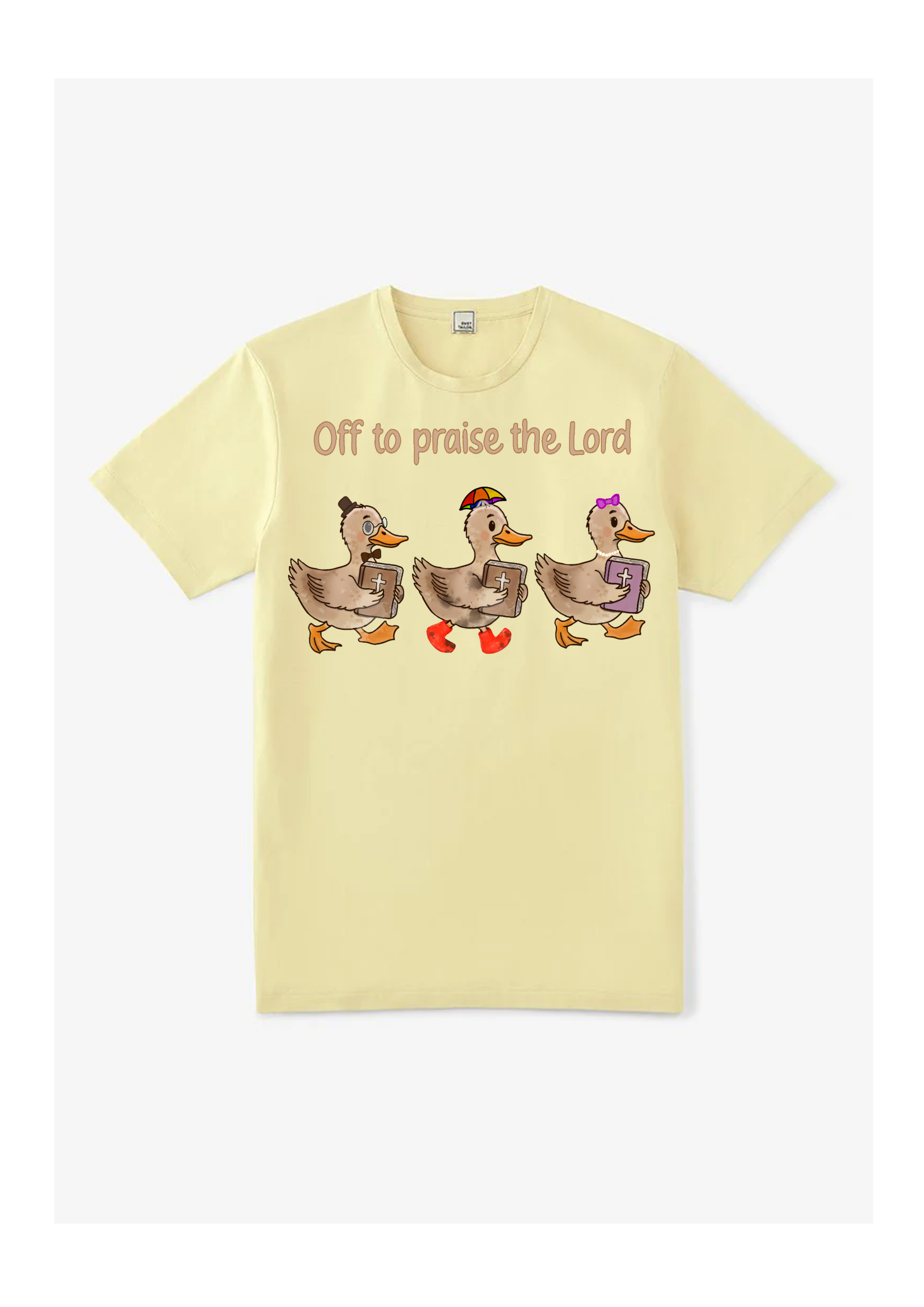 Off to praise The Lord