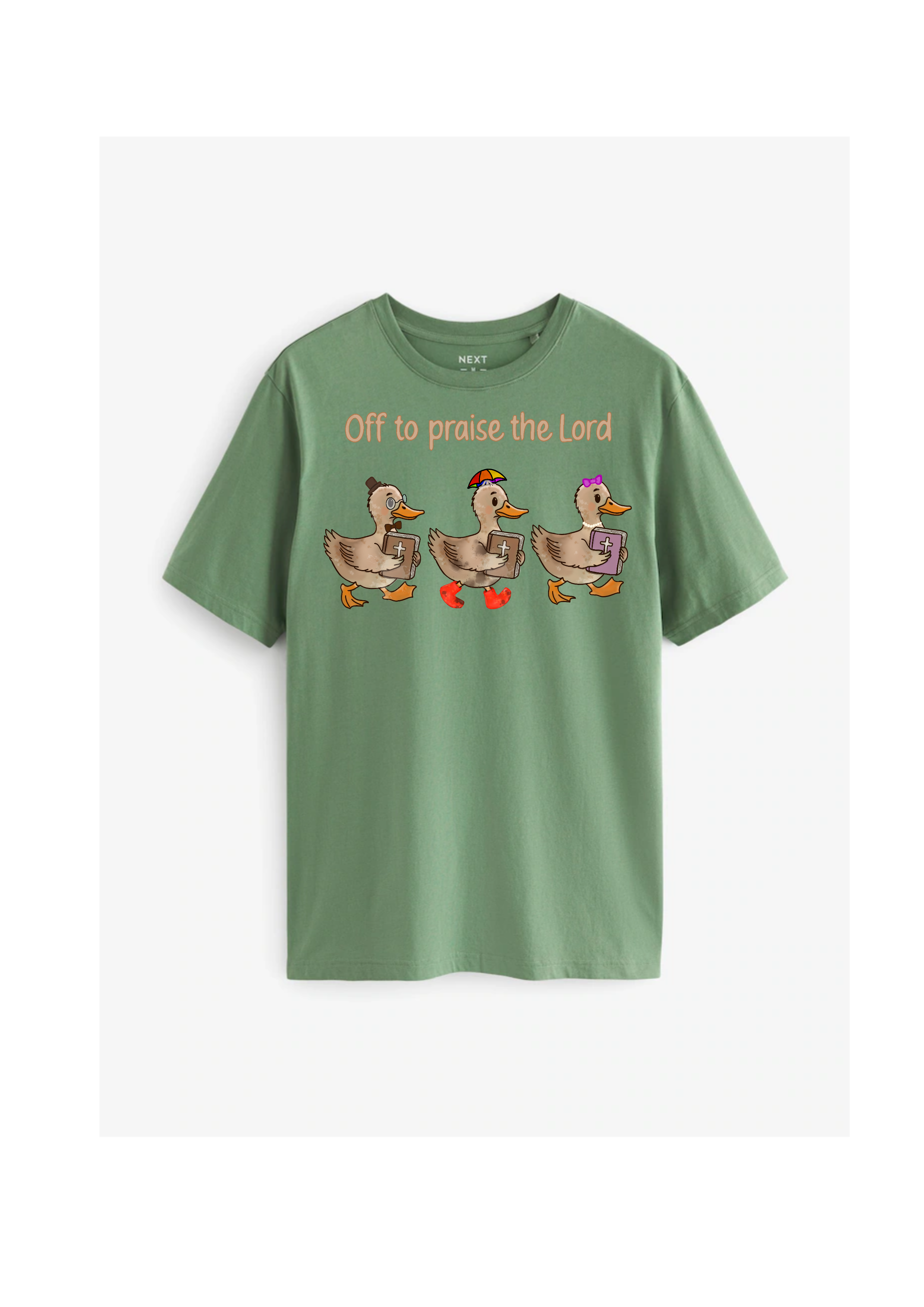 Off to praise The Lord